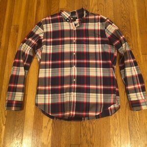 J.Crew Red/White/Blue Oxford